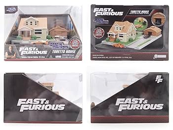 ホットウィール - ワイルドスピード ドムの家 TORETTO HOUSE トレットハウス Amazon.com: Jada Toys Fast & Furious Nano Hollywood Rides